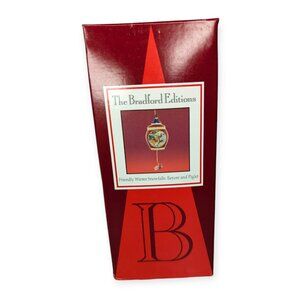 The Bradford Edition Friendly Winter Snowfalls: Eeyore and Piglet Ornament